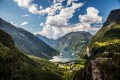 Village de Geiranger en Norvège
