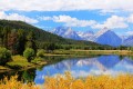 Grand Tetons à Oxbow Bend