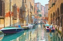 Un des nombreux canaux de Venise