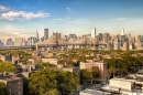 Vue des toits de New York City