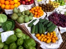 Marché de fruits et légumes au Portugal
