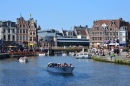 Canal principal de Gand, Belgique