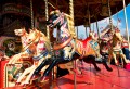 Carrousel de chevaux de bois