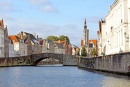 Canal de Spinolarei, Bruges, Belgique