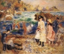 Scène de plage