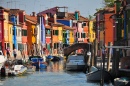 Maisons de Burano, Venise