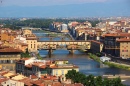 Ponte Vecchio de la place de Michel Ange