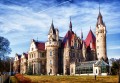 Château à Moszna, Pologne