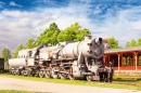 Vieille Locomotive à vapeur