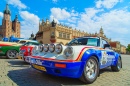 Course annuelle de voitures classiques à Cracovie