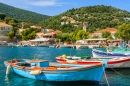 Port de Kioni, île de Ithaka, Grèce
