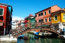 Ile de Burano, Venise, Italie