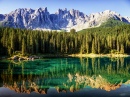 Lac Karer, Dolomites, Italie