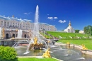 Grande cascade à Pertergof, Saint-Petersbourg