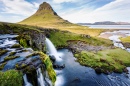 Montagne de Kirkjufell, Islande