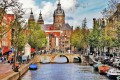 Les magnifiques canaux d'Amsterdam