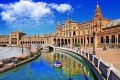 Plaza de Espana, Seville, Espagne