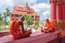 Jeunes Bouddhistes à Bac Lieu, Viêtnam