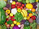 Grande variété de fruits et légumes