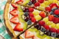 Pizza aux fruits
