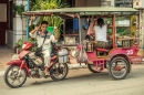 Rues de Phnom Penh, Cambodge