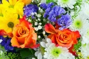 Bouquet de Gerbera et de Roses
