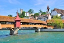 Pont du Moulin, Lucerne, Suisse
