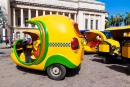 Petits taxis pour touristes à la Havane