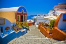 Ville de Oia, Santorini, Greece