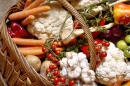 Des légumes frais dans un panier