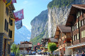 Lauterbrunnen et les chutes de Staubbach
