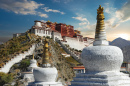 Le Palais Potala à Lhasa, Tibet