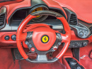 Intérieur d'une Ferrari 458 Italia