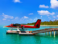 Hydravion aux Maldives