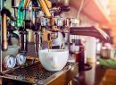 Un Espresso fait par une machine à café