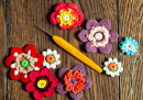 Fleurs au crochet