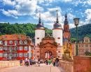 Porte du vieux pont, Heidelberg, Allemagne