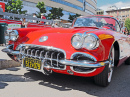 Red Corvette de 1960 à Montréal