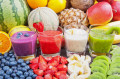 Smoothies colorés