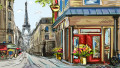 Une rue de Paris