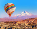 Montagnes Erciyes, Cappadocia, Turquie