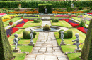 Jardins du Palais de Hampton Court près de Londres