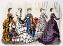 Mode des femmes en 1870