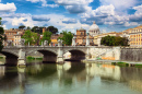 Pont Vittorio Emanuele II à Rome