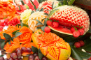 Sculpture sur fruits
