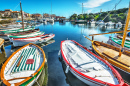 Barques, Port de Stintino, Italie