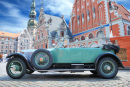 Rolls Royce antique à Riga, Lettonie