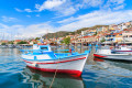 Bateau de pêche Grec au port de Pythagorion