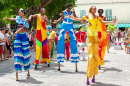 Danseurs de rue à Havana