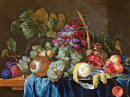 Nature morte de fruits sur une table
